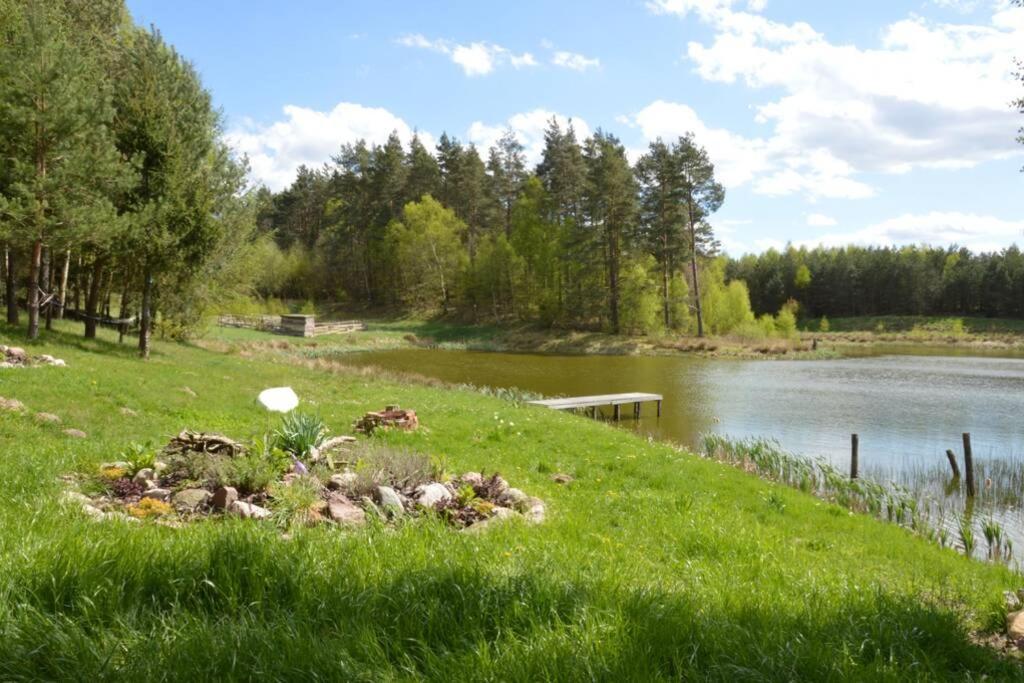 Hut In The Mid. Of Nowhere + Priv Pond+3 Ha Darzkowo Kültér fotó