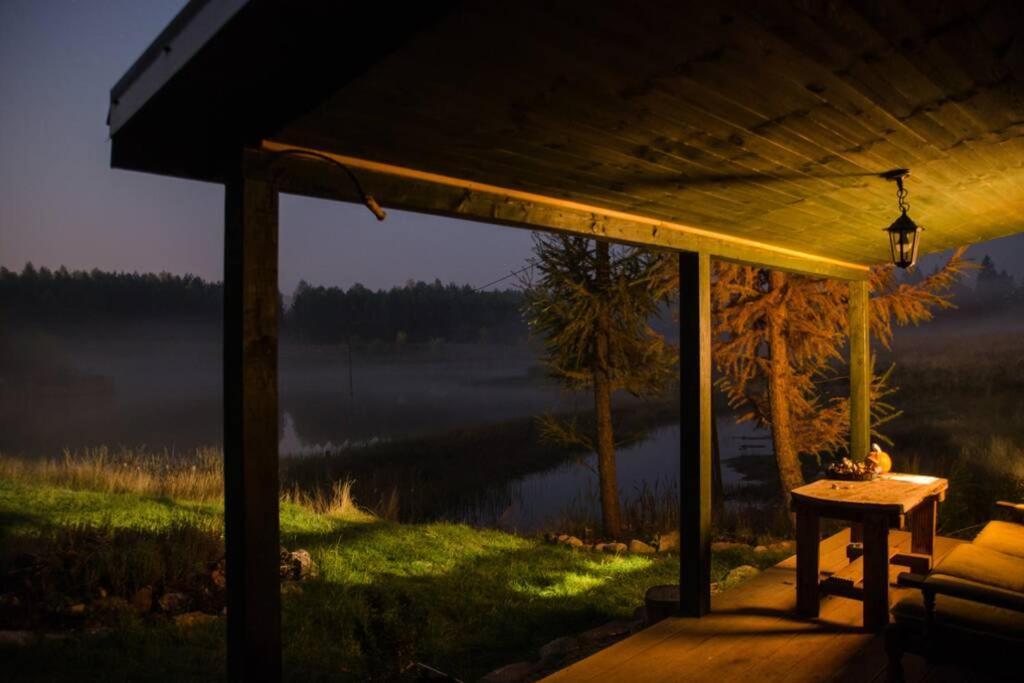 Hut In The Mid. Of Nowhere + Priv Pond+3 Ha Darzkowo Kültér fotó